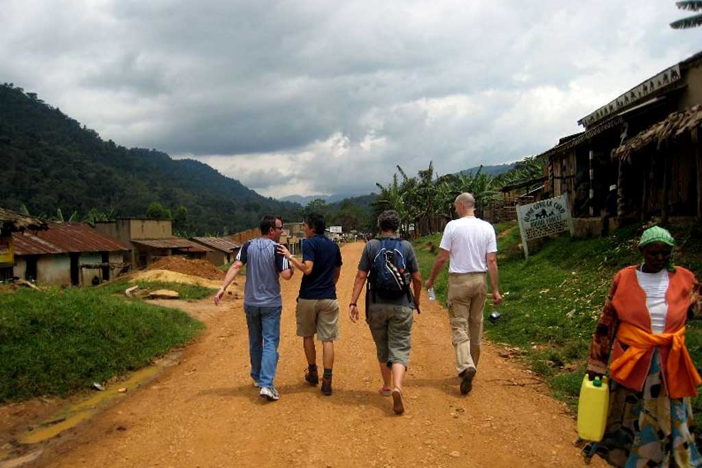 Buhoma Village tourist walk, Bwindi Impenetrable National Park