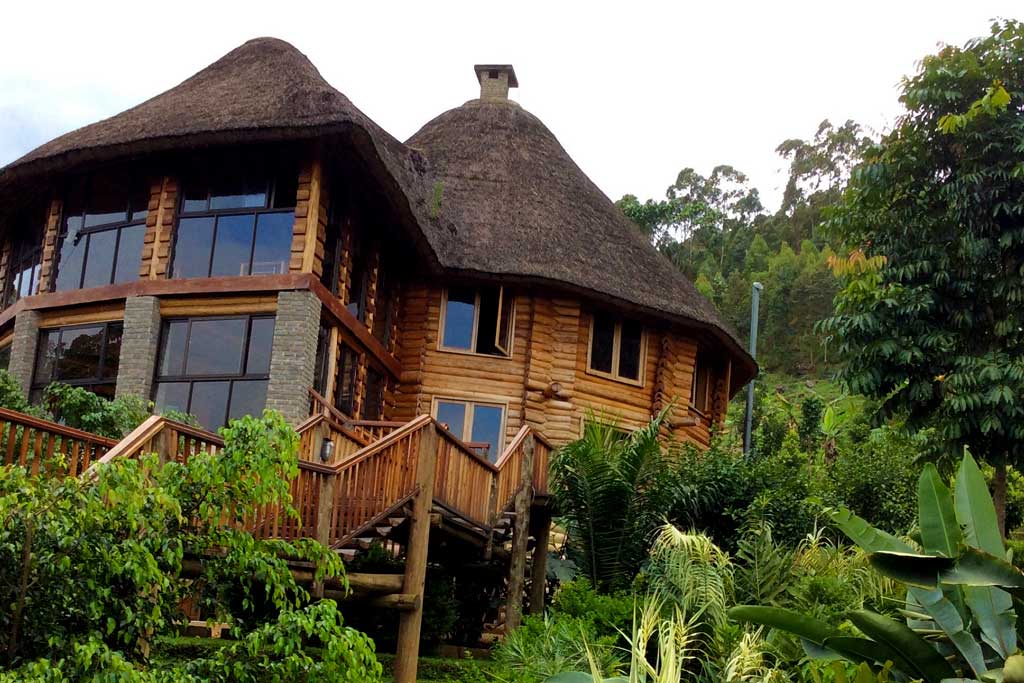 One of the cottages at Trackers Safari Lodge in Bwindi Impenetrable National Park