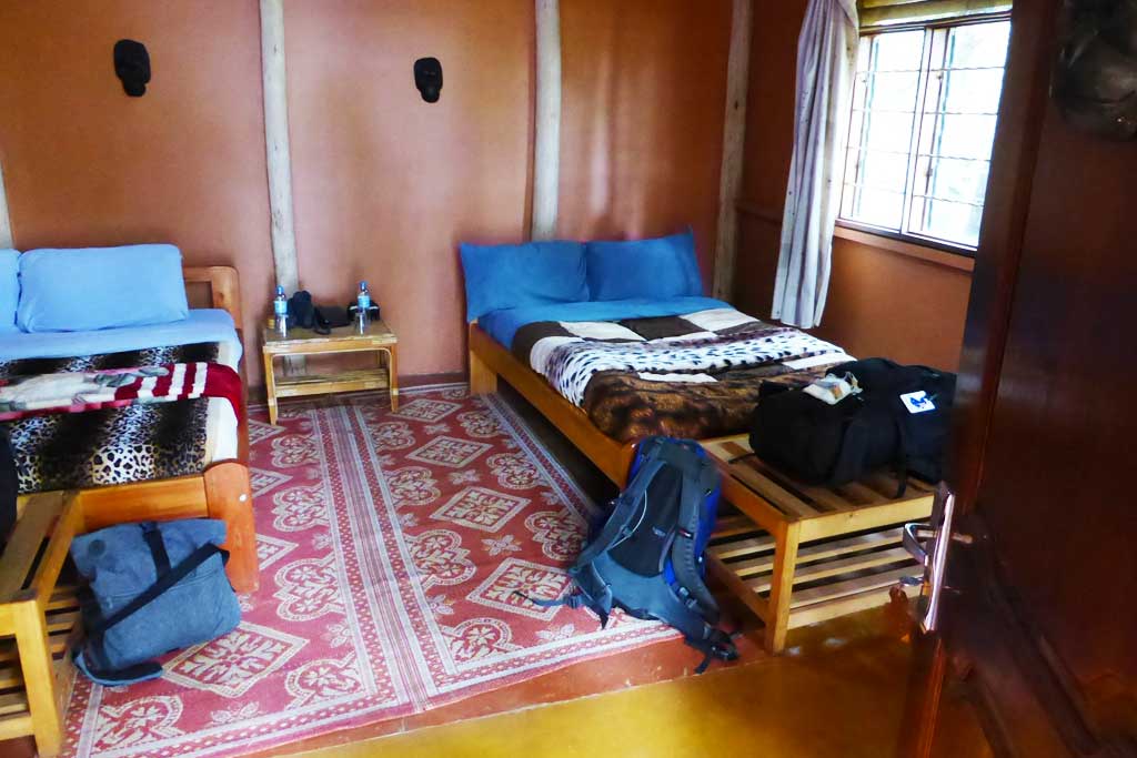 One of the rooms at Trekkers Tavern Cottages, Bwindi Impenetrable National Park