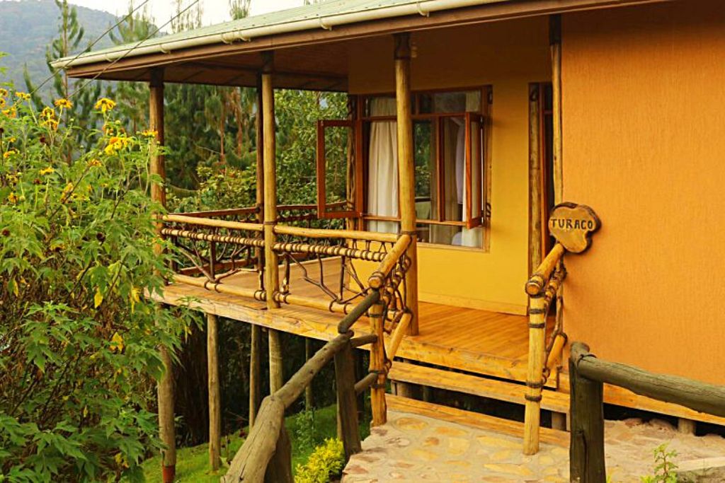 Turaco, one of the private cottages at Ichumbi Gorilla Lodge, Bwindi Impenetrable National Park